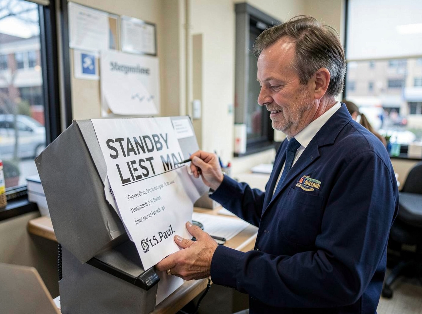 Standby List Management in St. Paul